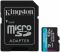 Карта пам'яті Kingston microSD  512GB C10 UHS-I U3 A2 V30 R200/W160MB/s + SD