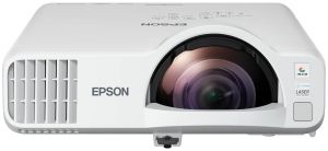 Проєктор короткофокусний Epson EB-L210SF FHD, 4000 lm, LASER, 0.45, WiFi