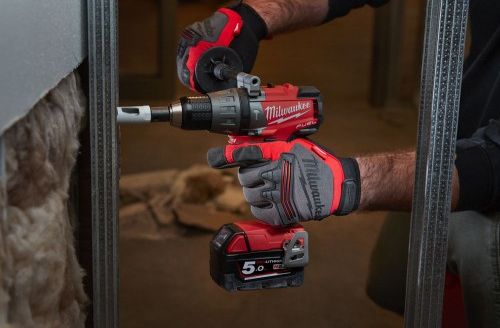 Рукавички робочі Milwaukee, Armortex, Smartswipe, поліестер/TPR/махрова тканина, р.11/XXL, чорні