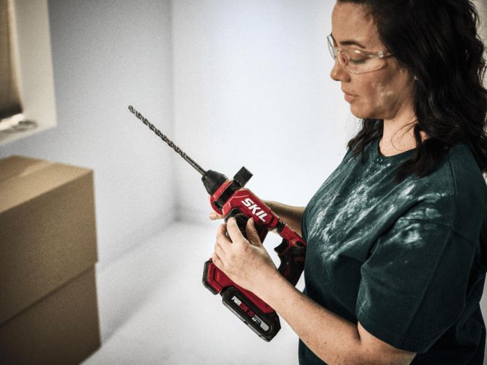 Перфоратор акумуляторний SKIL 3821 CA SDS-plus 20В безщітковий 1.5Дж 2 режими 1.55кг без АКБ та ЗП