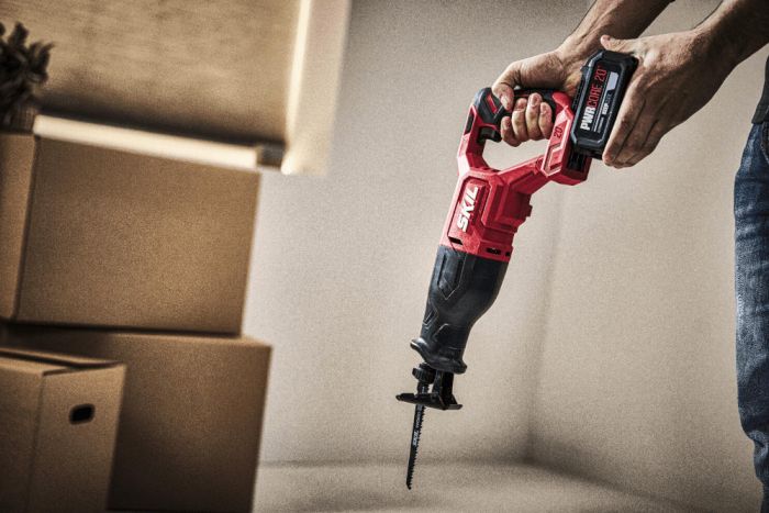 Пила шабельна акумуляторна SKIL 3471 CA 20В безщіткова пропил 210мм хід 25мм 1.64кг без АКБ та ЗП