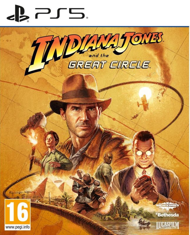 Гра консольна PS5 Indiana Jones and the Great Circle, BD диск