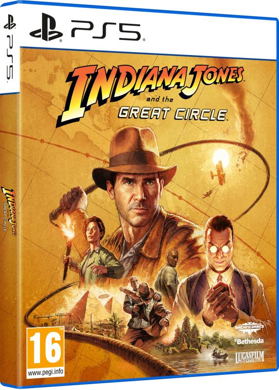 Гра консольна PS5 Indiana Jones and the Great Circle, BD диск