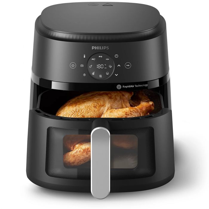 Мультипіч Philips Ovi Series 2000 1700Вт, чаша-6.2л, сенсорне управл., 13 авто. программ, пластик, чорний