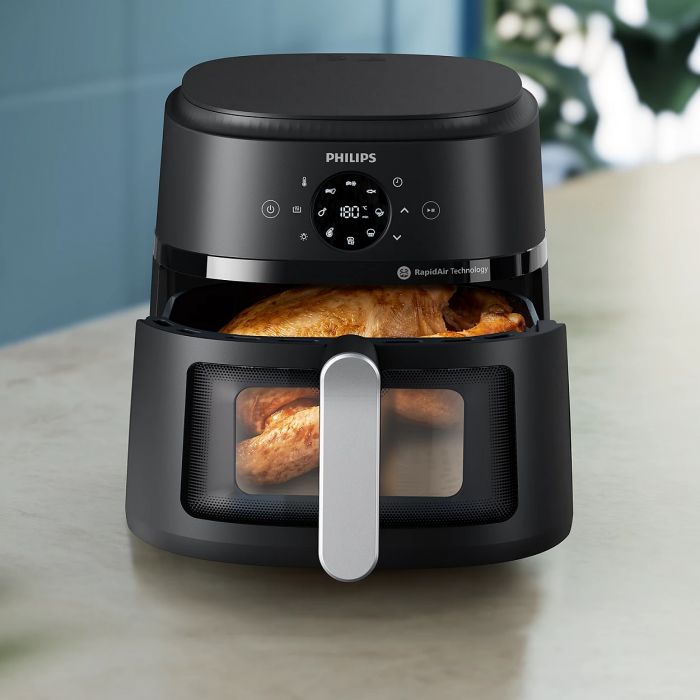Мультипіч Philips Ovi Series 2000 1700Вт, чаша-6.2л, сенсорне управл., 13 авто. программ, пластик, чорний