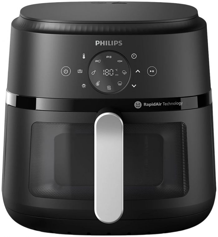 Мультипіч Philips Ovi Series 2000 1700Вт, чаша-6.2л, сенсорне управл., 13 авто. программ, пластик, чорний