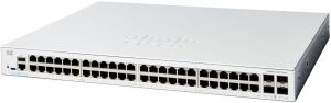 Комутатор Cisco Catalyst 1200 48xGE, PoE, 4x1G SFP