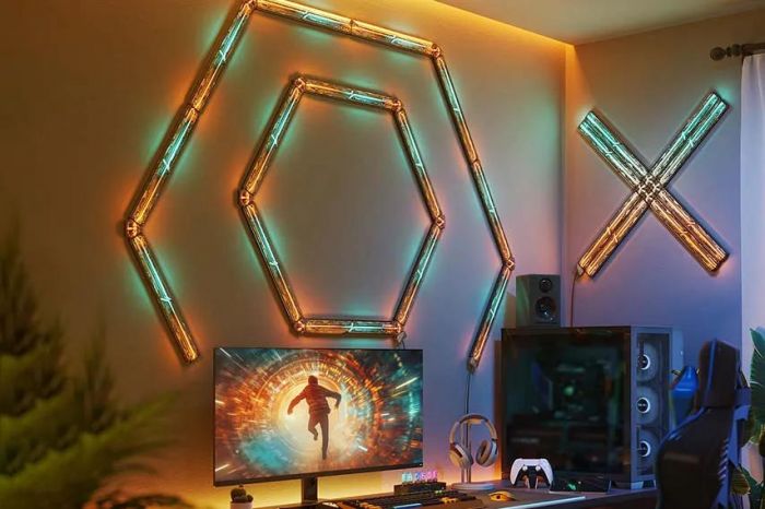 Набір настінних світильників Govee H1063 Gaming Wall light Expansion Kit, 2шт, RGBIC, WI-FI/Bluetooth, фіолетовий