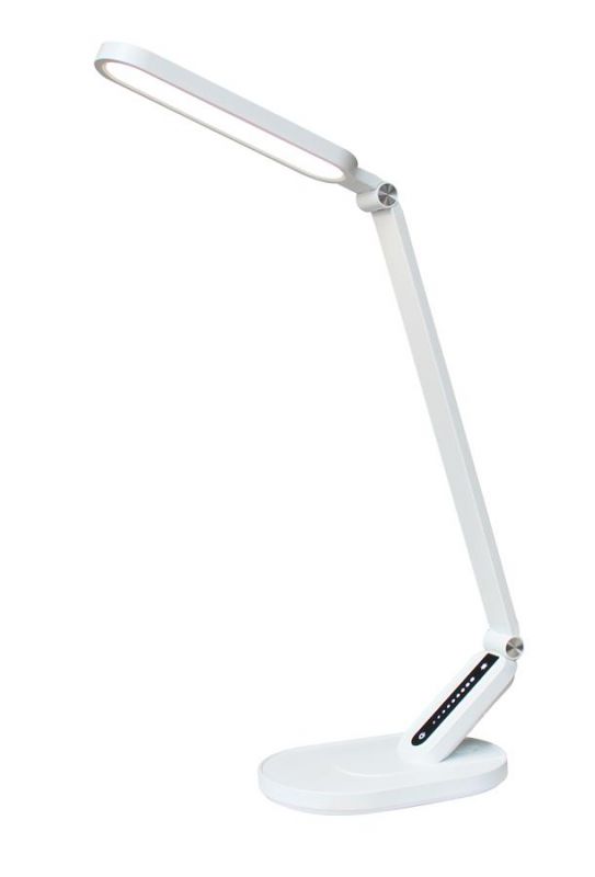 Лампа настільна Panan DISK LIN 10W 3000К 4000К 6500К з димером білий