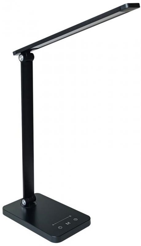 Лампа настільна Panan DISK FOLD SQ 6.5W 3000К 4000К 6500К з димером чорний