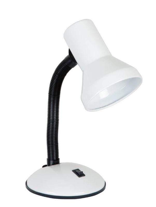 Лампа настільна Panan CLASSIC DISK E27 біла