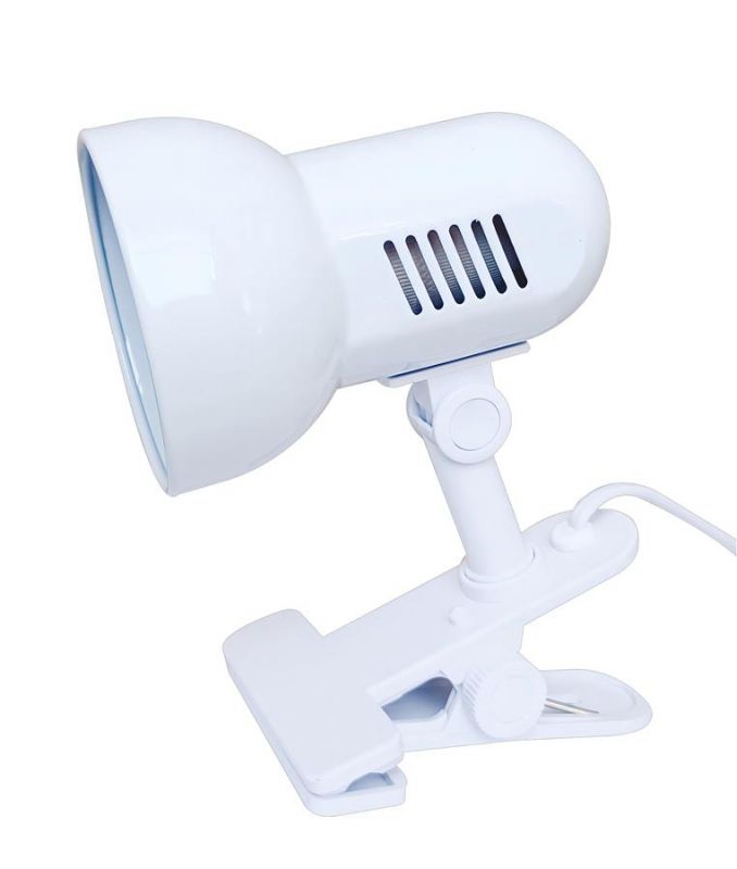 Лампа настільна Panan CLASSIC CLIP E27 біла