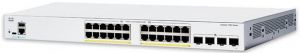 Комутатор Cisco Catalyst 1300 24xGE, Full PoE, 4x10G SFP+