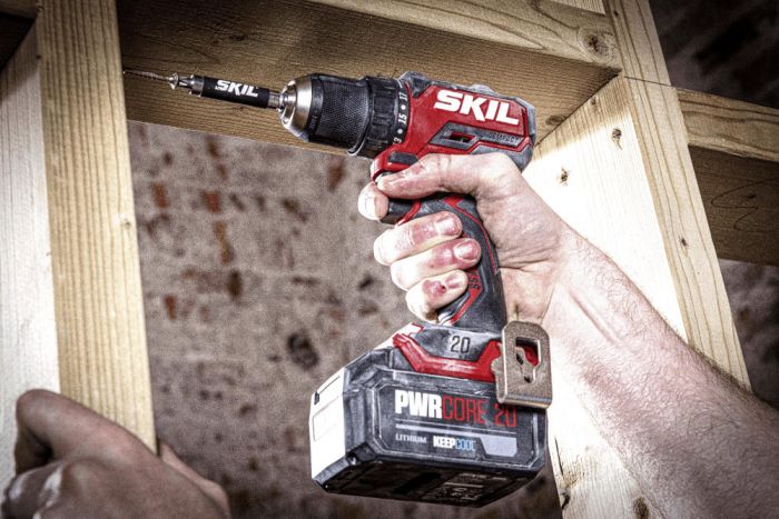 Шурупокрут-дриль акумуляторний SKIL 3065 CA Compact 20В безщітковий 1х2.5А·год 60Нм 500·1800об·хв 0.9кг