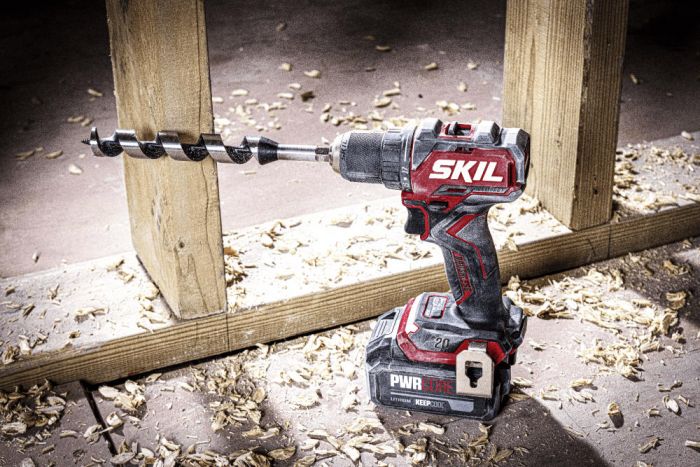 Шурупокрут-дриль акумуляторний SKIL 3065 CA Compact 20В безщітковий 60Нм 500·1800об·хв 0.9кг без АКБ та ЗУ