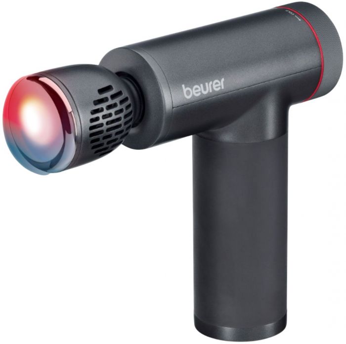 Масажер Beurer для тіла, літій- іонний акум., вага - 1,035кг, змінний чохол, чорний
