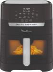 Мультипіч Moulinex Easy Fry&Grill Window, 1550Вт, чаша-4.2л, сенсорне керув., 8 програм, з віконцем, пластик, чорний