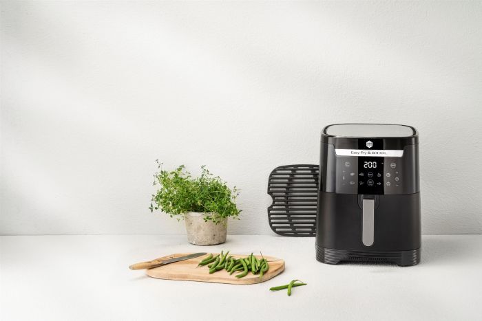 Мультипіч OBH Nordica EasyFry&Grill XXL, 1830Вт, чаша-6.5л, сенсорне керув., від 40°C до 200°C, пластик, чорний