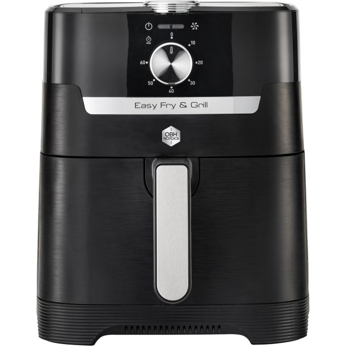 Мультипіч OBH Nordica EasyFry&Grill, 1550Вт, чаша-4.2л, механічне керув., від 40°C до 200°C, пластик, чорний