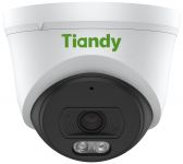 Камера IP Tiandy TC-C34XN Spec:I3W/E/Y/2.8mm/V4.2, 4MP, Color Maker Turret, 2.8mm, f/1.6, LED15m, IR30m,  DC12V, PoE, IP67