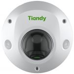 Камера IP Tiandy TC-C35PS Spec:I3/E/Y/M/H/2.8mm/V4.2, 5MP, Mini Dome, 2.8mm, f/1.6, IR30m, DC12V, PoE, IP66, IK08