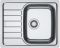 Мийка кухонна Franke Spark, нерж.сталь, прямокутник, з крилом, 620х500х160мм, чаша - 1, накладна, SKL 611-62, нерж декор