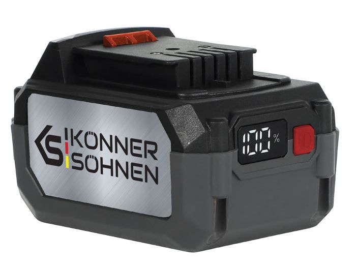 Кущоріз акумуляторний Konner&Sohnen KS HT-20V 20В акб 1х4А·год 55см крок різу 16мм 2.5кг
