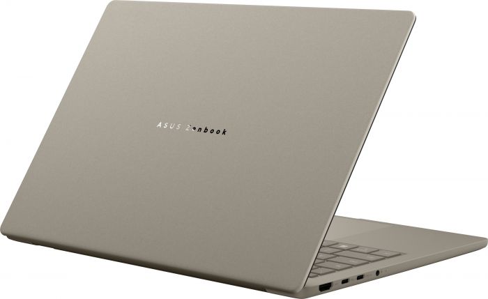 Ноутбук ASUS Zenbook A14 UX3407QA-QD202W 14" WUXGA OLED, Snapdragon X X1 26 100, 16GB, F512GB, UMA, Win11, Бежевий