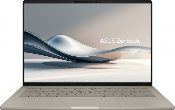 Ноутбук ASUS Zenbook A14 UX3407QA-QD202W 14" WUXGA OLED, Snapdragon X X1 26 100, 16GB, F512GB, UMA, Win11, Бежевий