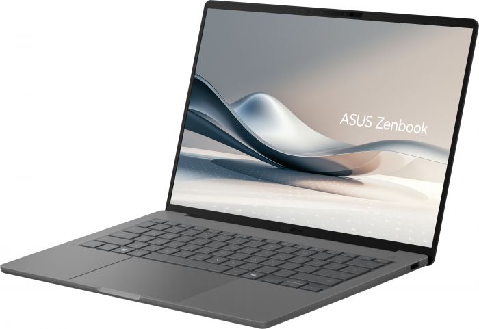 Ноутбук ASUS Zenbook A14 UX3407QA-QD002W 14" WUXGA OLED, Snapdragon X X1 26 100, 16GB, F512GB, UMA, Win11, Сірий