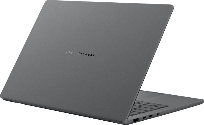 Ноутбук ASUS Zenbook A14 UX3407QA-QD002W 14" WUXGA OLED, Snapdragon X X1 26 100, 16GB, F512GB, UMA, Win11, Сірий