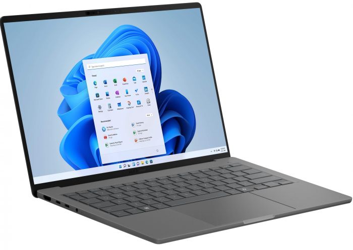 Ноутбук ASUS Zenbook A14 UX3407QA-QD002W 14" WUXGA OLED, Snapdragon X X1 26 100, 16GB, F512GB, UMA, Win11, Сірий
