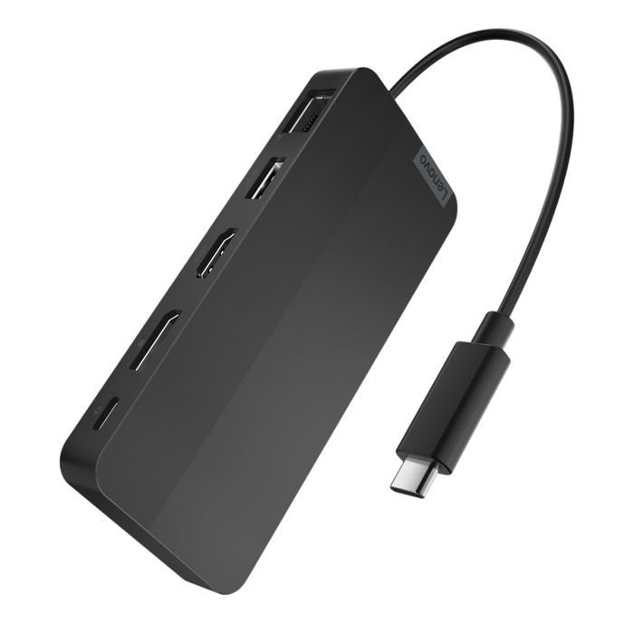 Док-станція Lenovo USB-C Dual Display Travel Dock (w/ adapter)