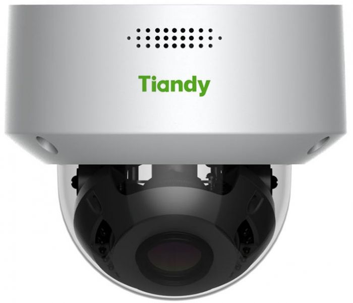 Камера IP Tiandy TC-C38MS Spec:I5/A/E/Y/M/H/2.7-13.5mm/V4.0, 8MP, Starlight Motorized IR Dome, 2.7-13.5mm, f/1.6, IR50m, DC12V, PoE, IP66, IK10