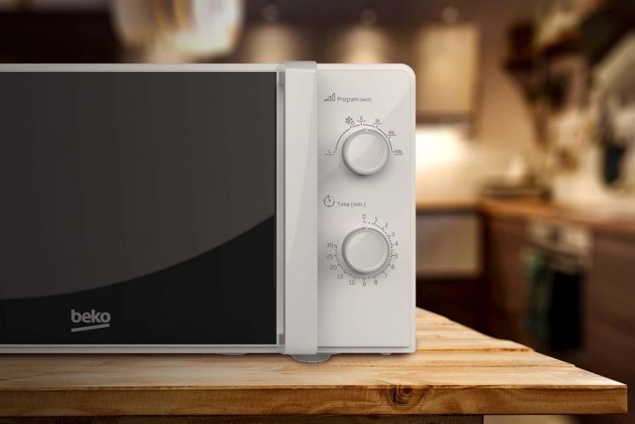 Мікрохвильова піч Beko, 20л, мех.керув., 700Вт, білий