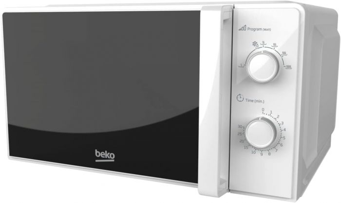 Мікрохвильова піч Beko, 20л, мех.керув., 700Вт, білий