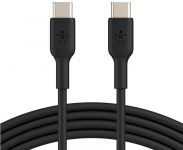 Кабель Belkin USB-C > USB-C заряджання/синхронізації 60Вт PD, 1м, PVC, чорний