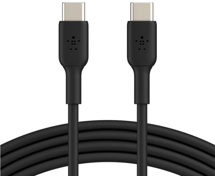 Кабель Belkin USB-C > USB-C заряджання/синхронізації 60Вт PD, 2м, PVC, чорний