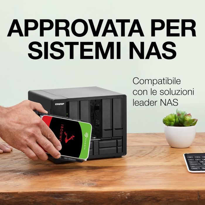 Жорсткий диск Seagate  2TB 3.5" 5400 256MB SATA IronWolf