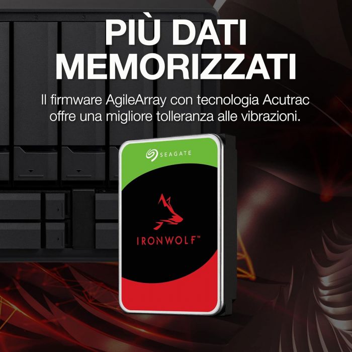 Жорсткий диск Seagate  2TB 3.5" 5400 256MB SATA IronWolf