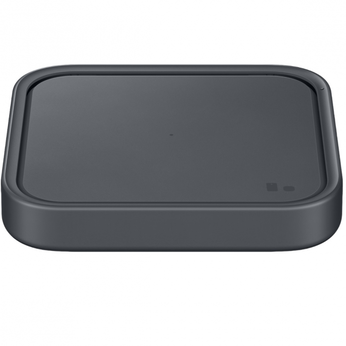 Зарядний пристрій бездротовий Samsung 15Вт з блоком живлення, сірий темний