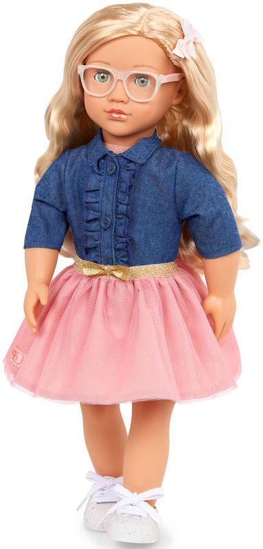 Лялька Our Generation Емілі в джинсовій сорочці 46см
