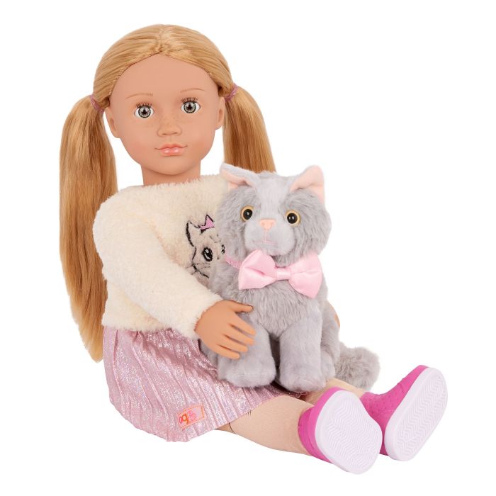 Лялька Our Generation Шила з кошеням Семмі та аксесуарами 46см