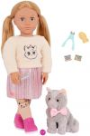 Лялька Our Generation Шила з кошеням Семмі та аксесуарами 46см