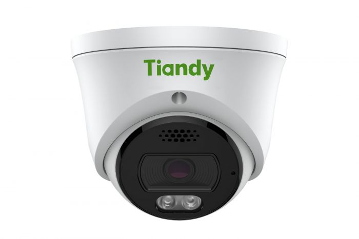 Камера IP Tiandy TC-C38XQ Spec:I3W/E/Y/2.8mm/V4.2, 8MP, EW, Color Maker Turret, 2.8mm, f/1.6, LED15m, IR30m, DC12V, PoE, IP66, Speaker