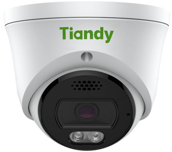 Камера IP Tiandy TC-C38XQ Spec:I3W/E/Y/2.8mm/V4.2, 8MP, EW, Color Maker Turret, 2.8mm, f/1.6, LED15m, IR30m, DC12V, PoE, IP66, Speaker