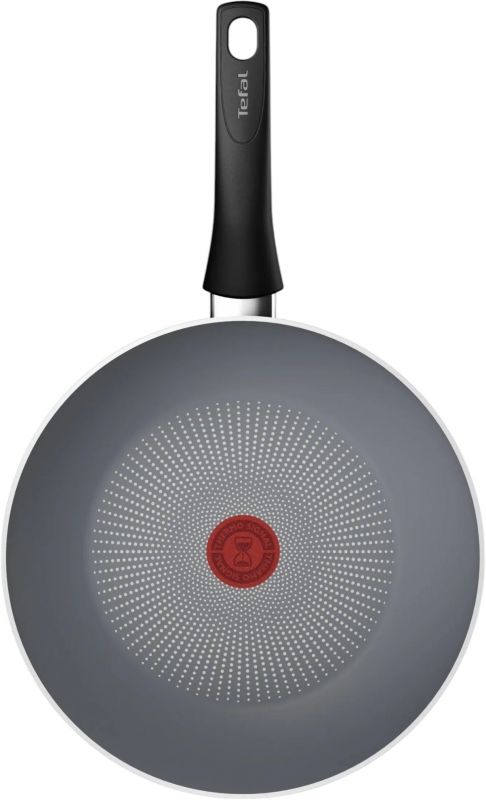 Сковорода ВОК Tefal Halo, 28см, алюміній, бакеліт, сірий