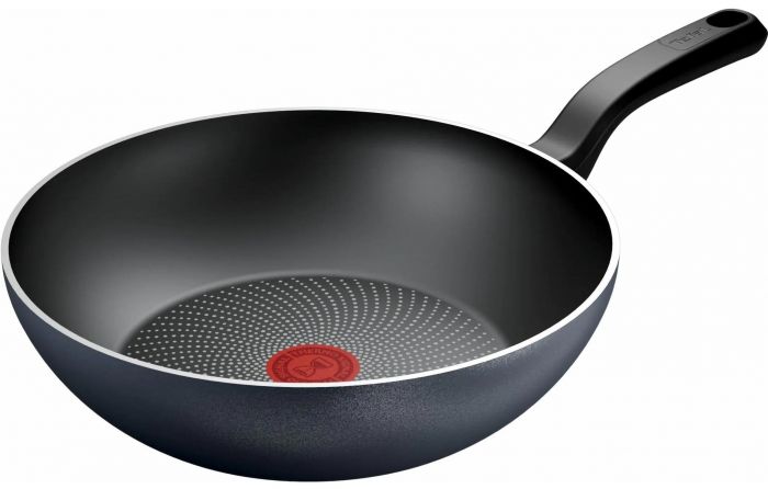 Сковорода ВОК Tefal So' Light, 28см, алюміній, бакеліт, чорний