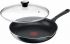 Сковорода з кришкою Tefal Day by Day, 20см, з кришкою, алюміній, бакеліт, скло, чорний