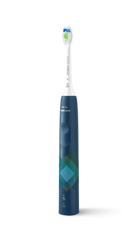 Щітка зубна електр. Philips, Sonicare 4100 Series, 31т. колив/хв, насадок-1, синій